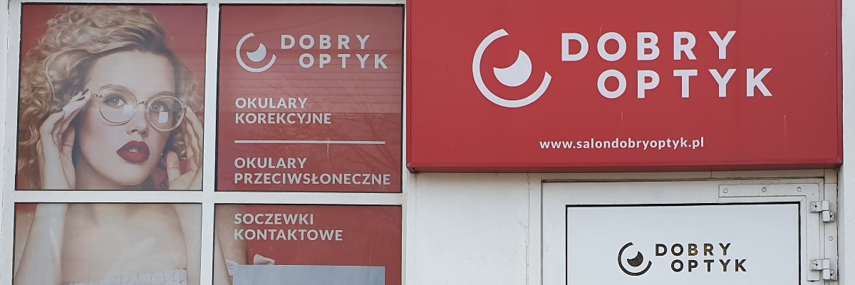 Salon Dobry Optyk baner