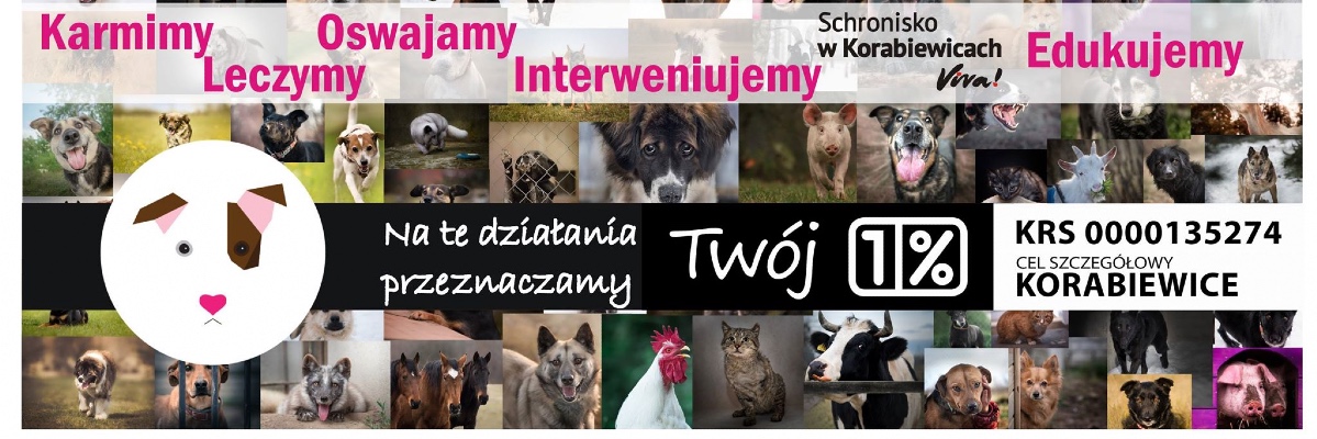 MIĘDZYNARODOWY RUCH NA RZECZ ZWIERZĄT - VIVA baner