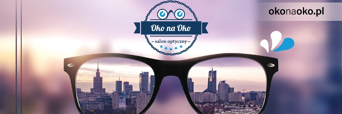 Oko na Oko Salon Optyczny baner