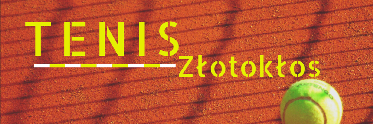 Kort tenisowy Złotokłos baner