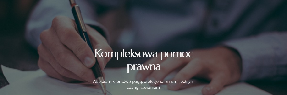 Radca Prawny - Sandra Krajewska-Zaborska baner