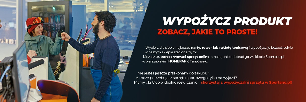 SPORTANO WYPOŻYCZALNIA baner