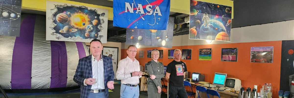 Kwidzyńska Akademia Planety Retro Urodziny Eventy baner