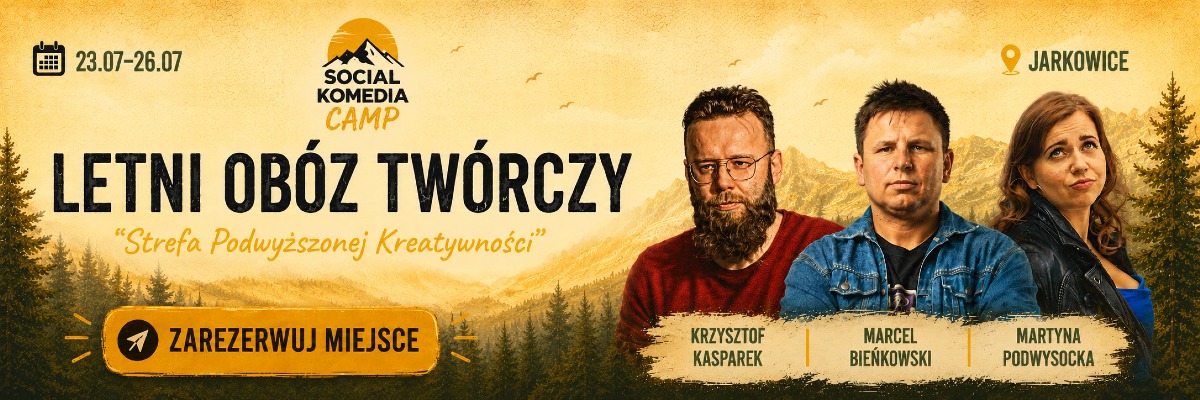 SOCIAL KOMEDIA baner